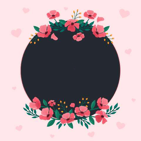 Preview for Mother’s Day Floral Frame Design Template