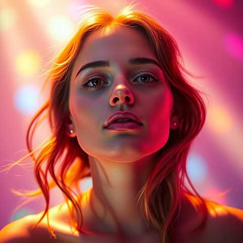 Preview for Vibrant-woman-portrait-aiphotography-template-d53dd