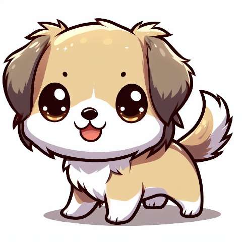 Preview for Adorable Cartoon Puppy Design Template