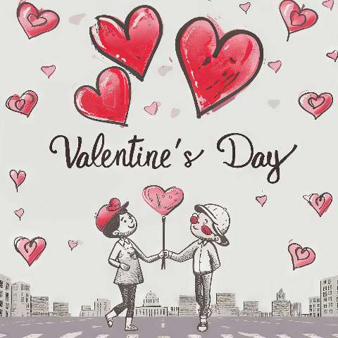 Preview for Valentines-day-couple-illustration-template-9c201