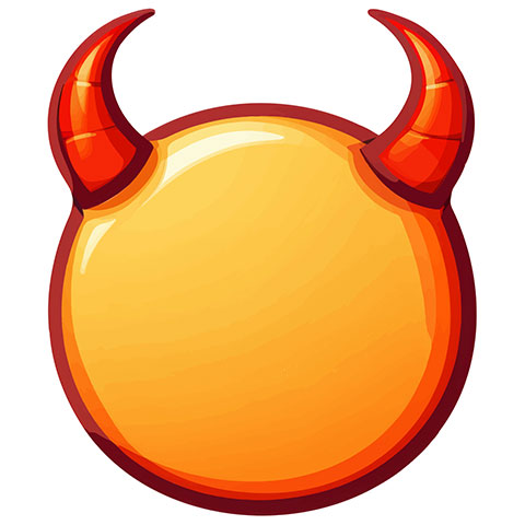 Preview for Devilish-emblem-icon-emoji-body-template-e17bb