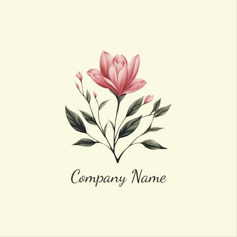 Preview for Floral-logo-template-logo-flower-070d9