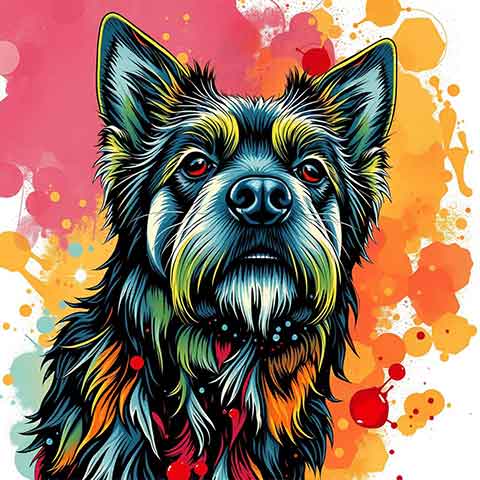 Preview for Colorful-dog-illustration-art-aiold-template-75e92
