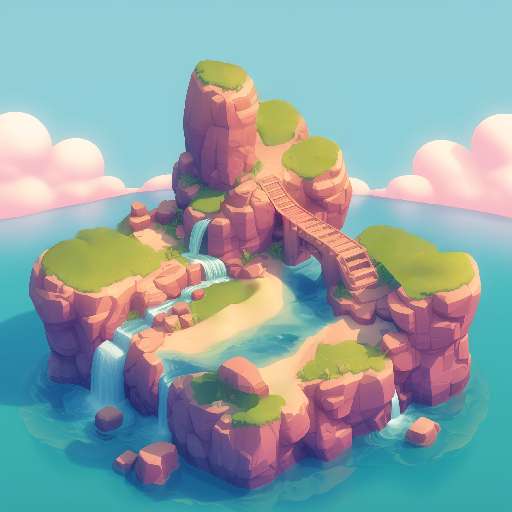 Preview for Serene-island-oasis-colorful-tiny-template-f1f91