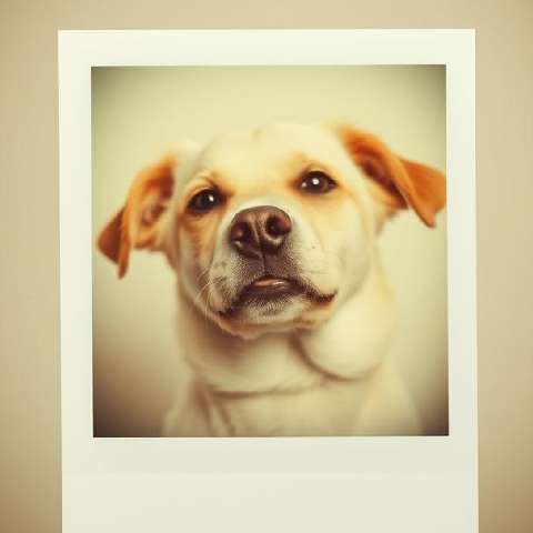 Preview for Polaroid-dog-portrait-aiphotography-template-e2eee
