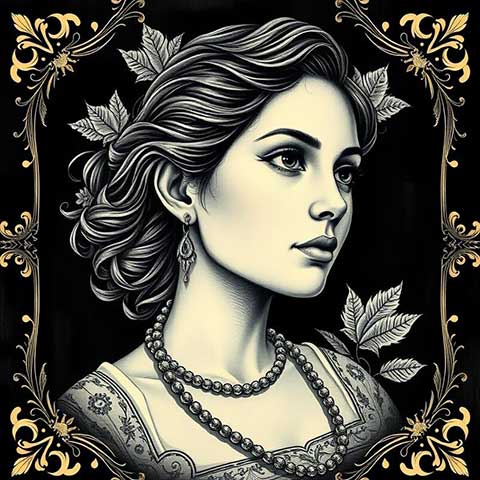 Preview for Elegant-woman-portrait-illustration-aifeatured-template-b846a