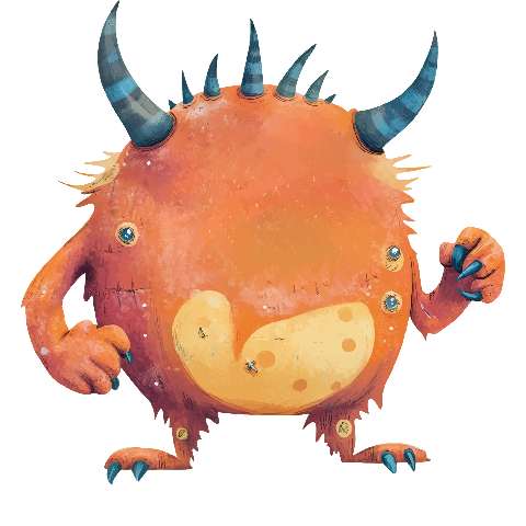 Preview for Cartoon-monster-illustration-whimsical-monster-template-6d21f