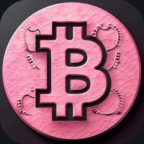 Preview for Pink-bitcoin-logo-bitcoin-app-template-b7681