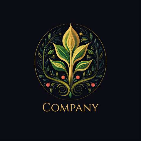 Preview for Elegant-company-logo-design-logo-flower-template-952ae