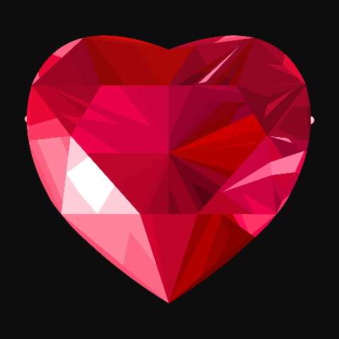 Preview for Heart-shaped-ruby-gemstone-heart-sticker-template-5be22