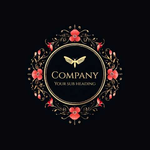 Preview for Luxury-logo-template-logo-flower-b702b