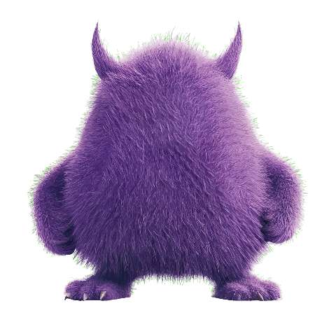 Preview for Purple-monster-character-design-fuzzy-monster-template-d9fa7