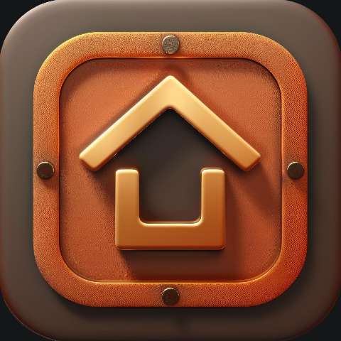 Preview for Home App Icon Template Design