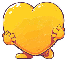 Preview for Yellow-heart-character-heart-emoji-template-ed6e9