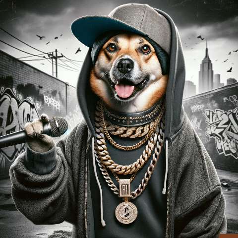 Preview for Rap-dog-urban-landscape-aifashion-template-0e94a