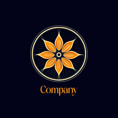 Preview for Company-logo-design-logo-flower-template-d421e