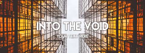 Preview for Into-the-void-modern-architecture-cover-template-071db