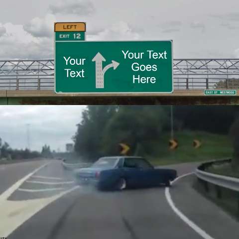 Preview for Customizable-road-sign-template-meme-17105