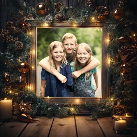 Preview for Christmas-family-photo-frame-christmas-frame-template-ca805