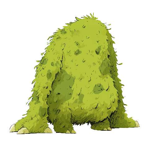 Preview for Mossy-creature-illustration-large-monster-template-3fd39