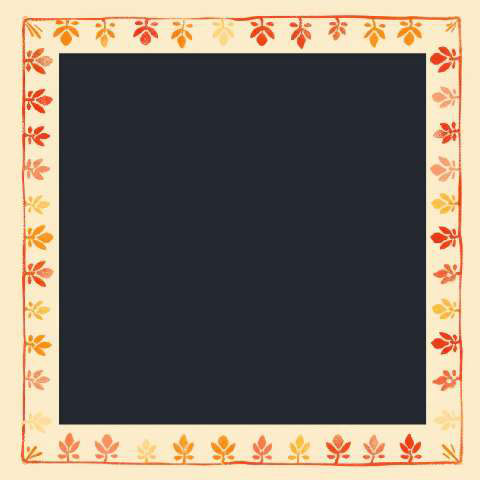 Preview for Autumn-leaf-frame-template-flower-frame-dcff4