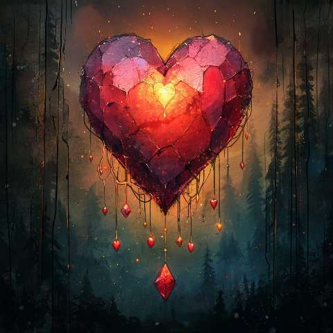 Preview for Mystic-heart-forest-love-template-5eeea