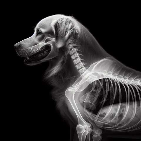 Preview for Dog X-ray Upper Body Template