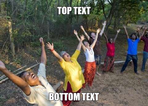 Preview for Outdoor-group-celebration-meme-human-template-ad144