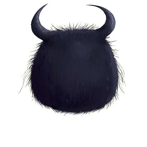 Preview for Black-bull-head-costume-monster-torso-template-935f3
