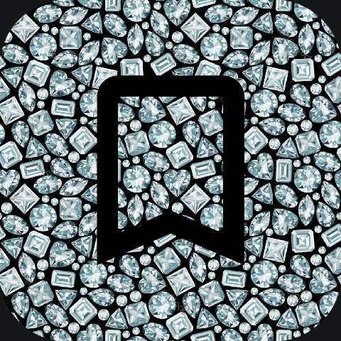 Preview for Luxury-diamond-background-icon-diamond-icon-template-8c33f