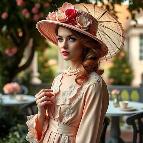 Preview for Elegant-garden-afternoon-tea-aiphotography-template-51997