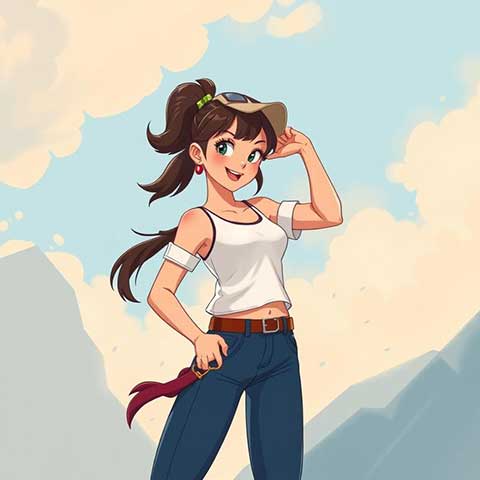 Preview for Adventurous-cartoon-character-aicartoon-template-a4fe3