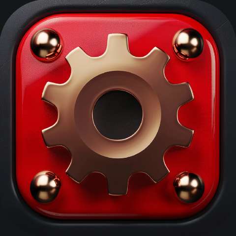 Preview for Settings App Icon Design Template