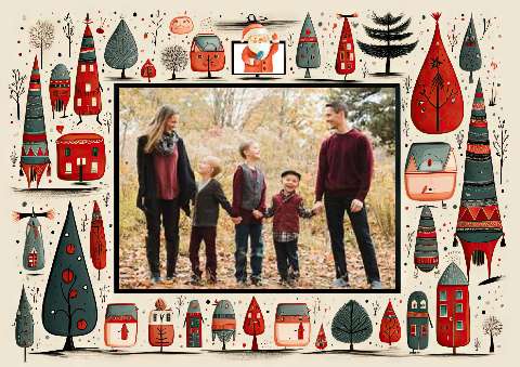 Preview for Christmas-card-template-family-photo-christmas-frame-9ed7a
