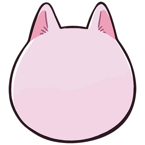 Preview for Pink-cat-illustration-emoji-animal-template-11824
