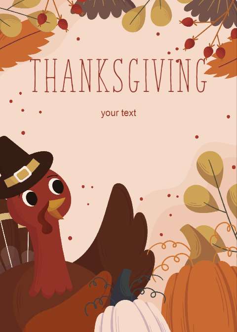 Preview for Thanksgiving-greeting-card-template-41a02