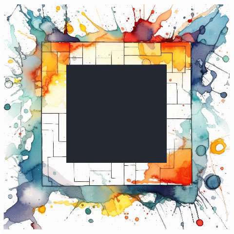 Preview for Watercolor-frame-template-design-colorful-frame-3a2ec