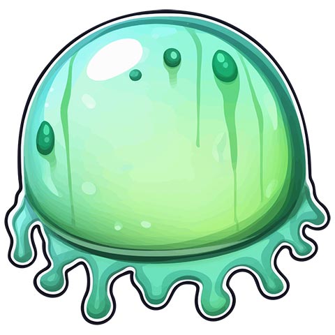Preview for Green-slime-illustration-emoji-animal-template-c819c