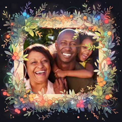 Preview for Happy-family-moments-christmas-frame-template-ea374