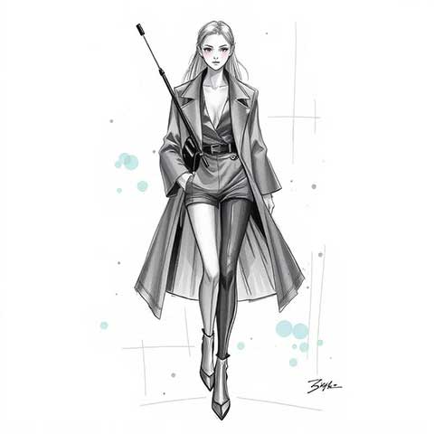 Preview for Modern-fashion-illustration-aiartstyle-template-92982