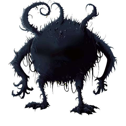 Preview for Dark-fantasy-creature-illustration-dark-monster-template-16acd