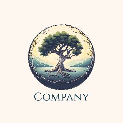 Preview for Tree-company-logo-design-logo-tree-template-e542f