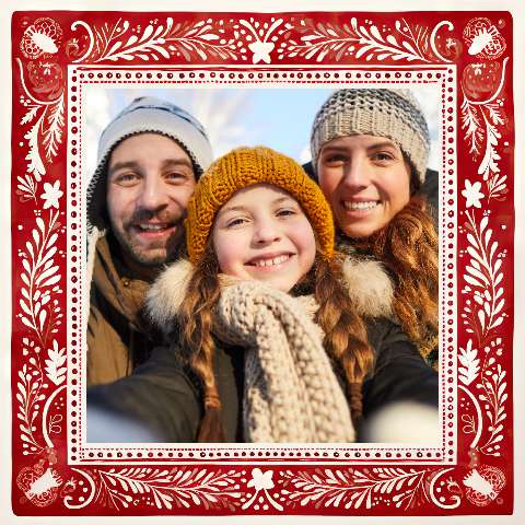 Preview for Winter-family-moments-christmas-frame-template-585e8