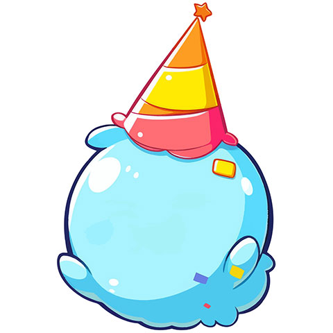 Preview for Slime-party-character-emoji-body-template-54c2e