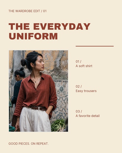 Portrait post size of The Everyday Uniform
