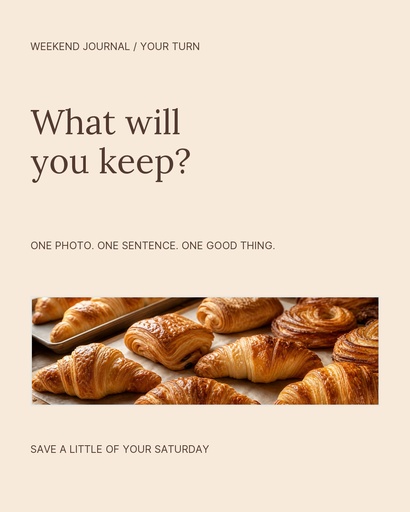 Carousel call to action size of Saturday in Pages