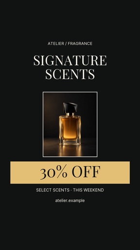Story size of Signature Scents