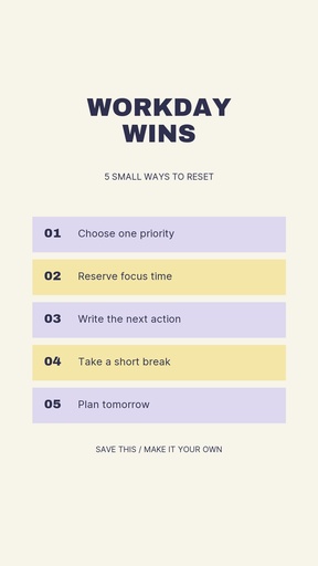 Story opener size of Small Workday Wins