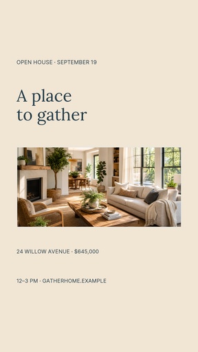 Story opener size of A Place to Gather