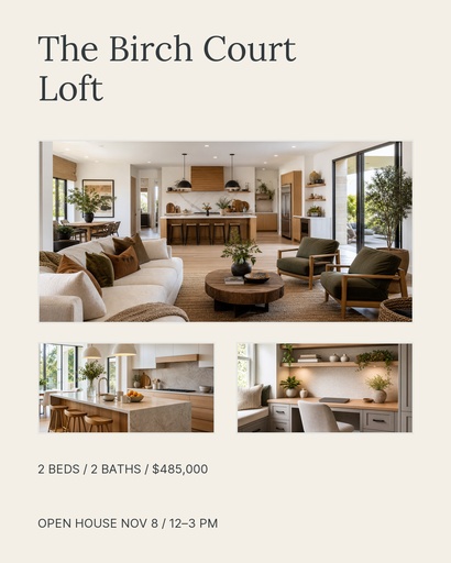 Portrait post size of The Birch Court Loft
